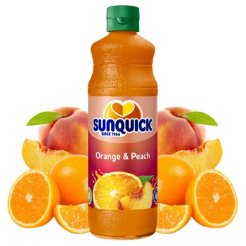 Pomarańcza i brzoskwinia koncentrat syrop Sunquick 700ml