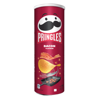 PRINGLES CHIPSY BACON 165G 