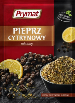 Prymat pieprz cytrynowy mielony przyprawa mieszanka 20 g