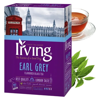 Irving herbata czarna Earl Grey 100 torebek