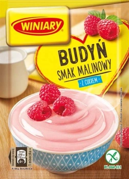 Budyń Winiary malinowy z cukrem 60g