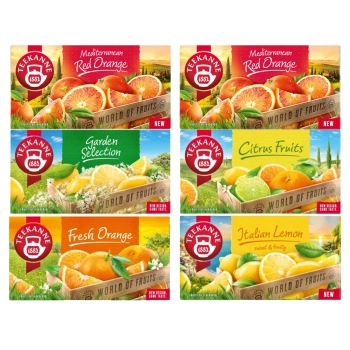 Zestaw herbat cytrusowych Teekanne 120 torebek