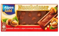 CZEKOLADA NUSSBEISSER Z ORZECHAMI 100G 