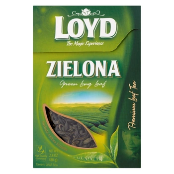 Chińska herbata zielona Loyd liściasta 80 g