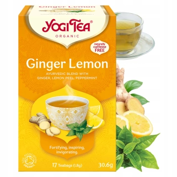 Yogi Tea Ginger Lemon herbata 17 torebek