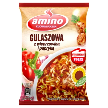 Amino zupa błyskawiczna gulaszowa 59g