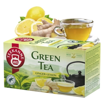 Imbir cytryna Teekanne herbata zielona 20 torebek