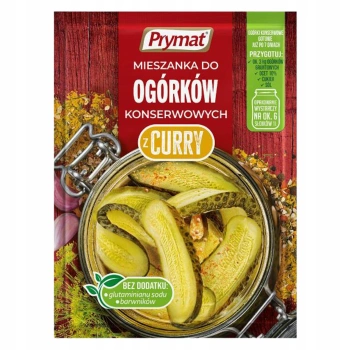Prymat mieszanka do ogórków konserwowych curry 40 g