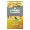 Ahmad Tea napar herbaciany Cytryna imbir 20 torebek