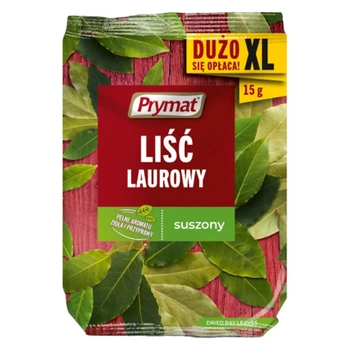 Liść laurowy XL przyprawa Prymat 15 g