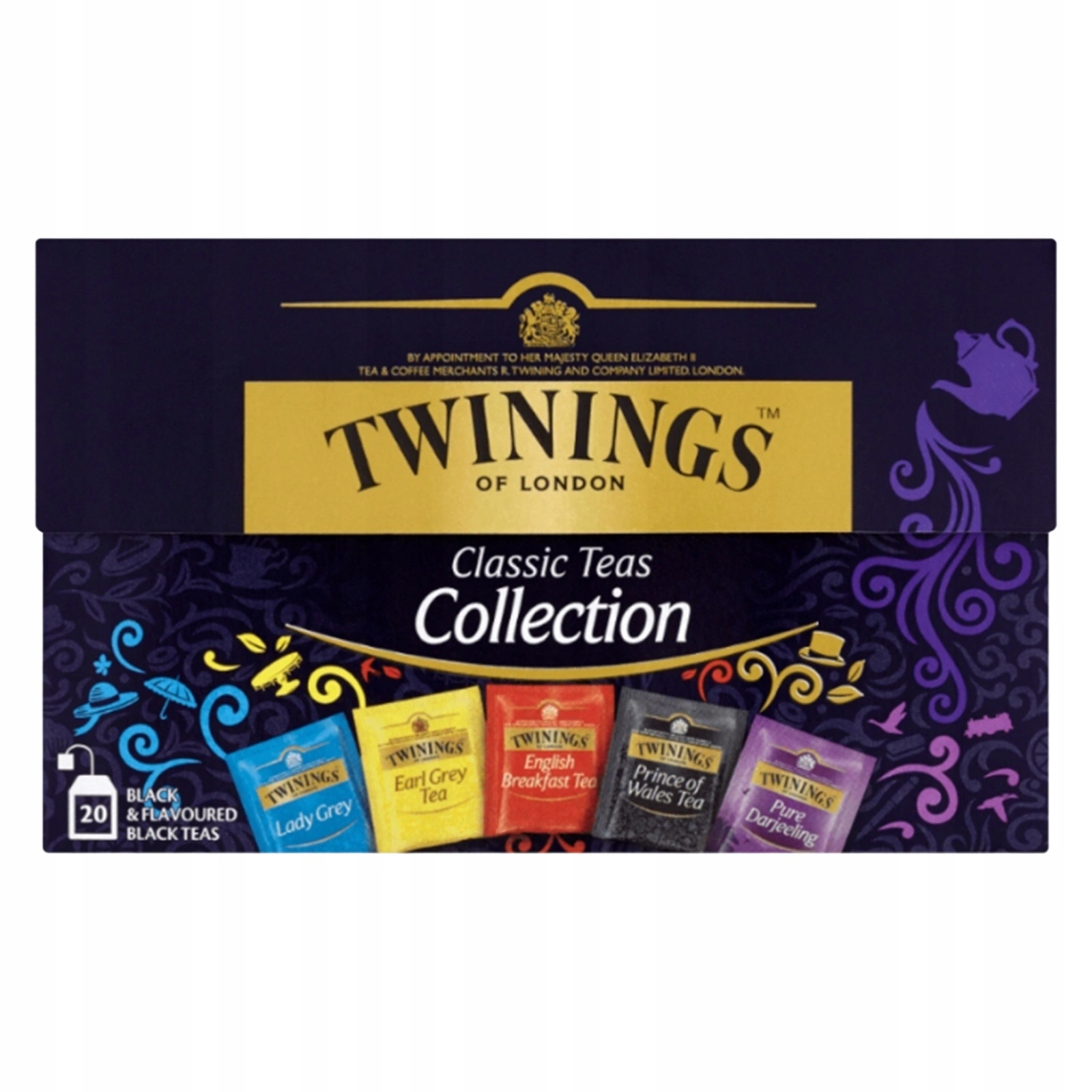 Twinings Kolekcja herbat czarnych 20 torebek