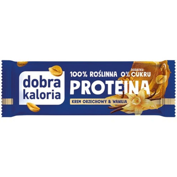 Dobra kaloria Baton proteinowy Krem orzechowy i wanilia 45 g