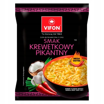Zupka chińska krewetkowa Vifon pikantna 70g