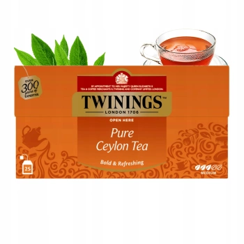 Twinings Pure Ceylon herbata czarna 25 torebek