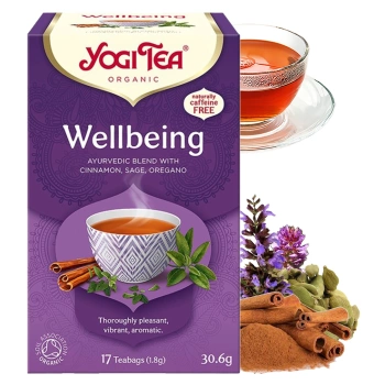 Yogi Tea Wellbeing herbata 17 torebek