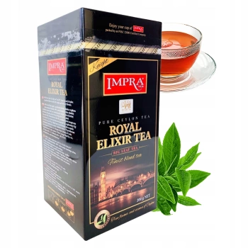 Impra Royal Elixir Knight herbata czarna puszka 200 g