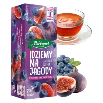 Jagoda i figa Herbapol herbata owocowa 20 torebek