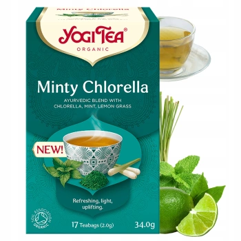 Yogi Tea Minty Chlorella herbata 17 torebek