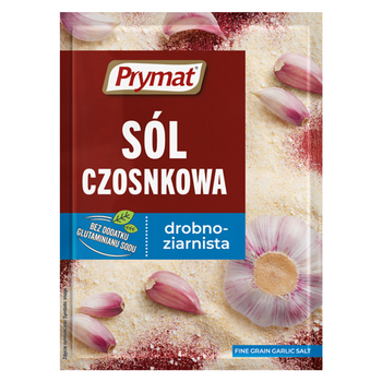 Sól czosnkowa Prymat jodowana 40g