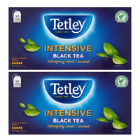 TETLEY HERBATA CZARNA INTENSIVE BLACK TEA 100T