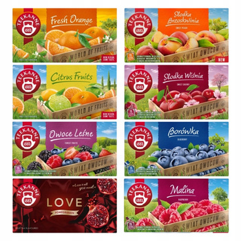 Zestaw herbat owocowych Teekanne