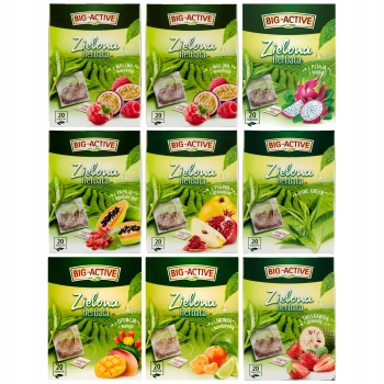 Zestaw prezentowy herbat Big Active 8 smaków