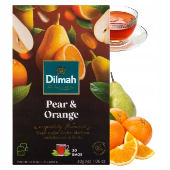 Herbata Dilmah Pear & Orange 20 torebek