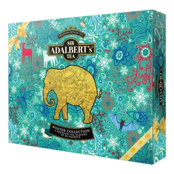 Adalbert's bombonierka prezentowa Winter Collection herbata czarna 48 saszetek