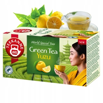 Teekanne Green Tea Yuzu herbata zielona 20 torebek