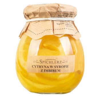 Cytryna w syropie z imbirem Spichlerz 260 g