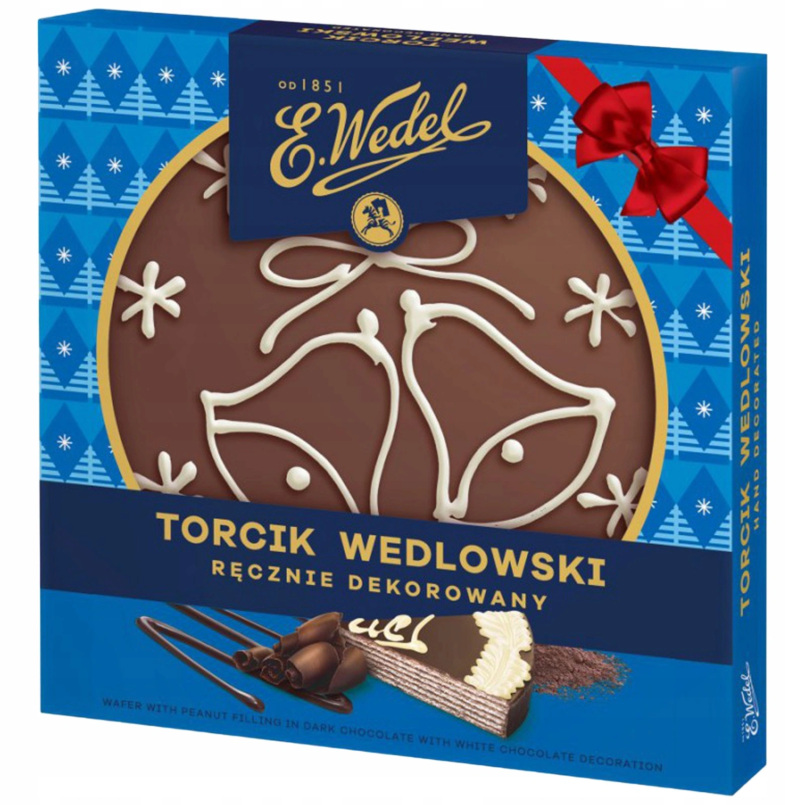 Wedel Torcik wedlowski z kremem orzechowym 250g