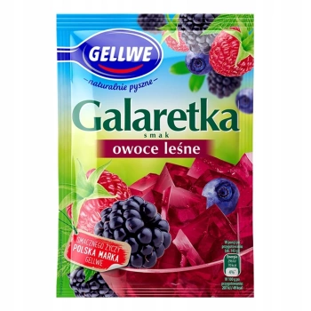 Galaretka o smaku owoców leśnych 72 g