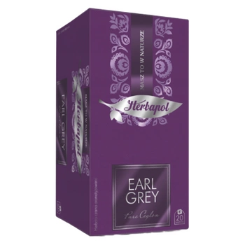 Herbapol czarna herbata Earl Grey 20 kopert