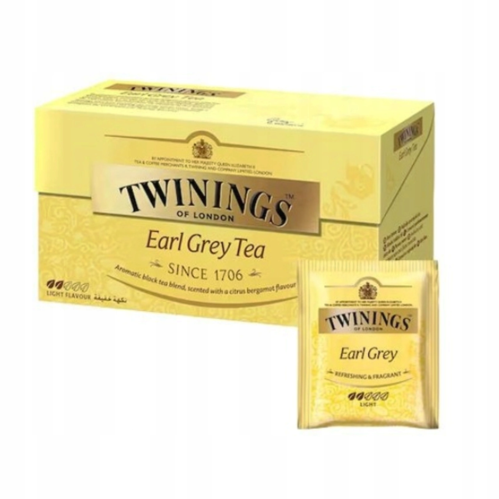 Twinings Earl Grey herbata czarna 25 torebek