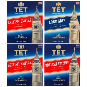 Zestaw herbat czarnych TET 400 torebek