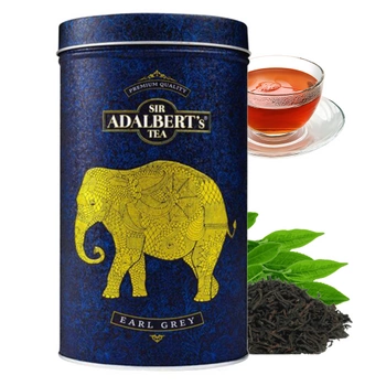 Czarna herbata Earl Grey Adalbert's puszka 110g