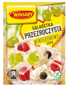 Winiary galaretka przezroczysta winogronowa 71g
