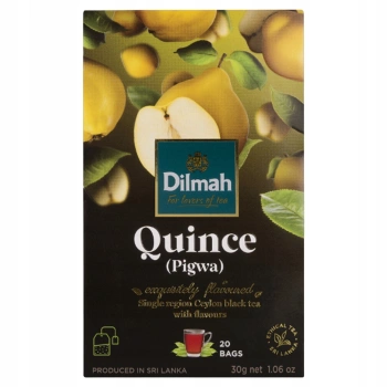 Dilmah Quince Pigwa herbata czarna 20 torebek