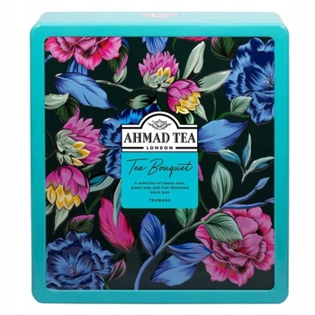 Ahmad Tea Bouquet Zestaw herbat w puszcze 9 smaków 72 koperty
