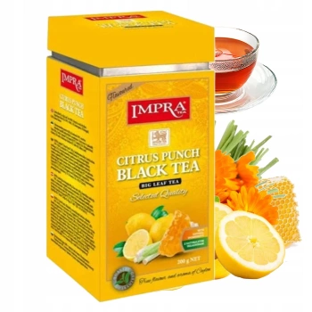 Impra herbata czarna Citrus Punch puszka 200 g
