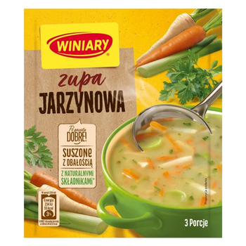 WINIARY zupa jarzynowa 3 porcje szybkie danie 48 g