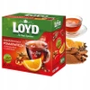 Herbaty zimowe owocowe zestaw prezentowy Loyd + szklanka 280 ml
