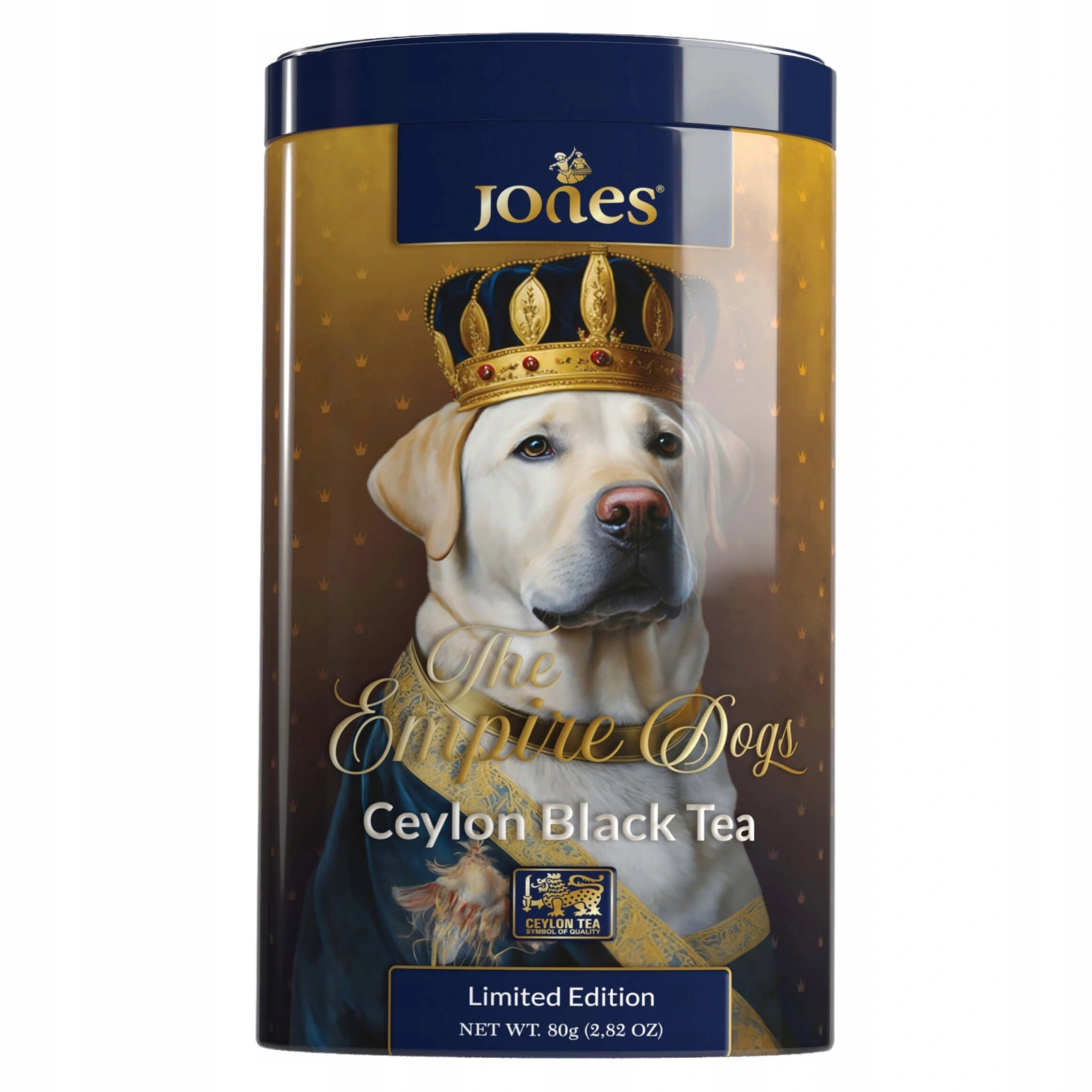 Jones herbata czarna w puszce The Empire Dogs 80 g