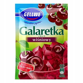 Gellwe galaretka wiśniowa 75 g