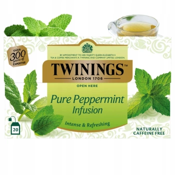 Twinings Pure Peppermint herbata miętowa 20 torebek