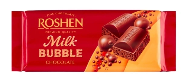 Roshen bąbelkowa czekolada mleczna 80 g