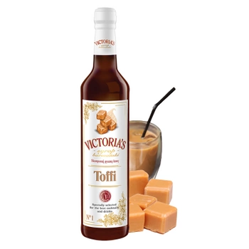 Victoria's syrop barmański Toffi do kawy drinków i deserów 490 ml