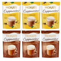 6x Mokate Cappuccino 2 smaki