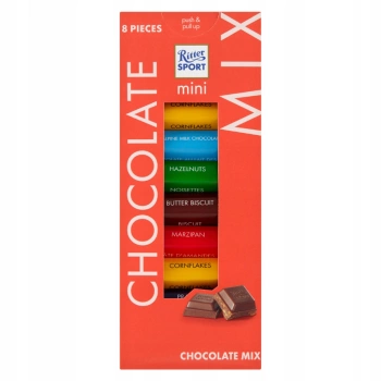Ritter Sport Mieszanka czekoladowa mix czekoladek 6 smaków