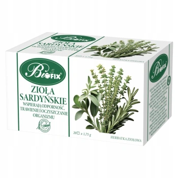 Bifix Zioła Sardyńskie Herbatka ziołowa ekspresowa 20 saszetek